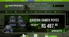 Desktop Screenshot of microgem.com.br