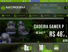 Tablet Screenshot of microgem.com.br